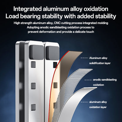 Supporto Yesido LP07 per Laptop da 13 pollici a 20 pollici, Argento