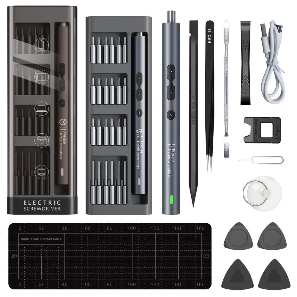 Cacciavite Elettrico King'sdun KS-882038, 62in1, Grigio