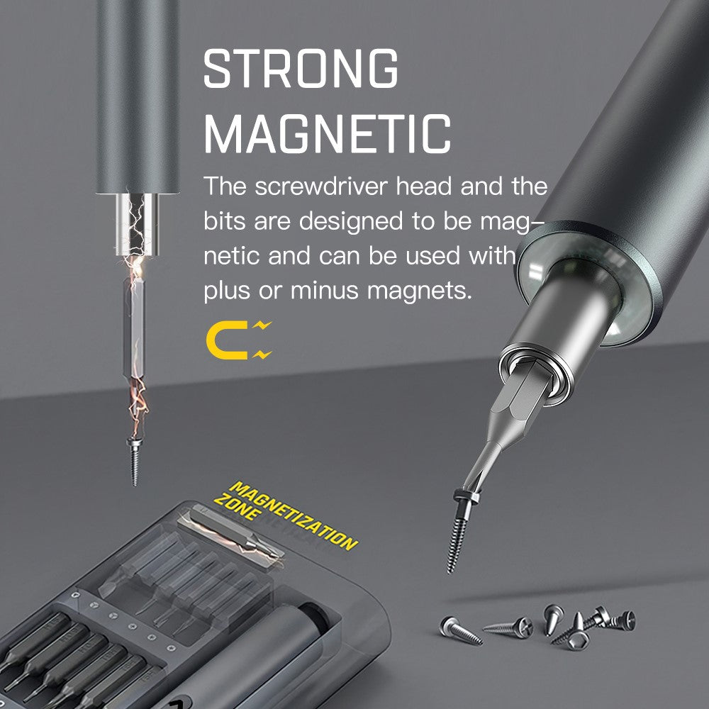 Cacciavite Elettrico King'sdun KS-882038, 62in1, Grigio