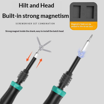 Cacciavite Jiafa MT-T152, 152in1, Blu