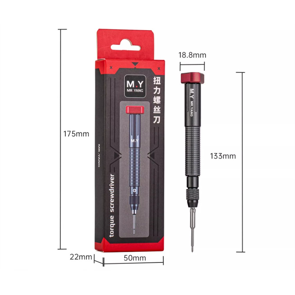 Cacciavite Mr.Yang, 5in1, Grigio