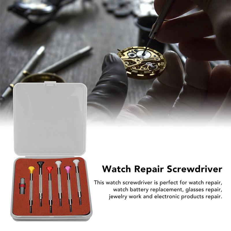 Cacciavite OEM Flat Type per orologi, 6in1