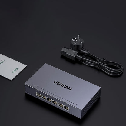 UGREEN CM741 Network Switch (35371EU), Gray