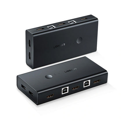 Switch Video HDMI UGREEN CM200 (50744), Nero