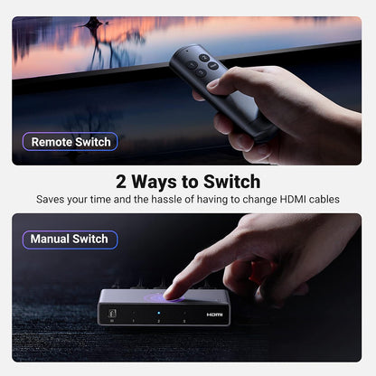 Switch Video HDMI UGREEN CM624 (15604), Grigio