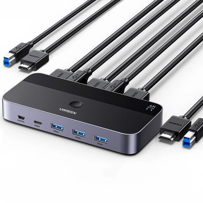 HDMI Video Switch UGREEN CM664, Black