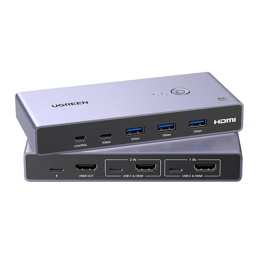 Switch Video UGREEN CM692, Grigio