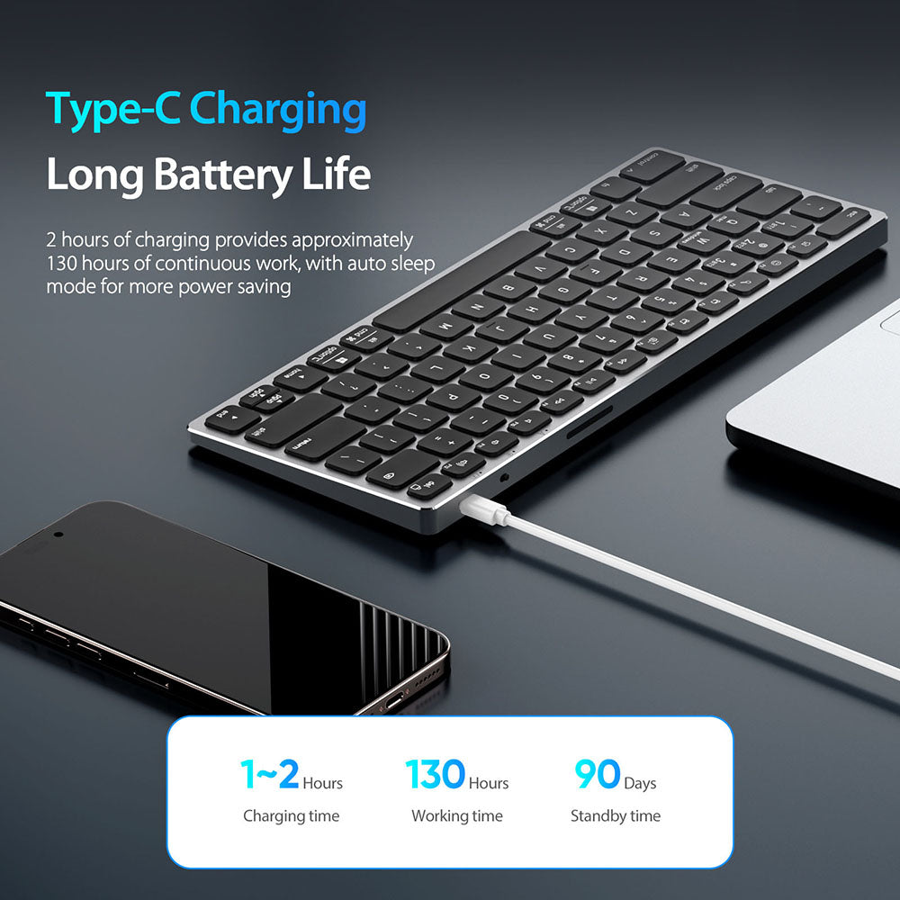 Tastiera Bluetooth DUX DUCIS LK Mini, Nera