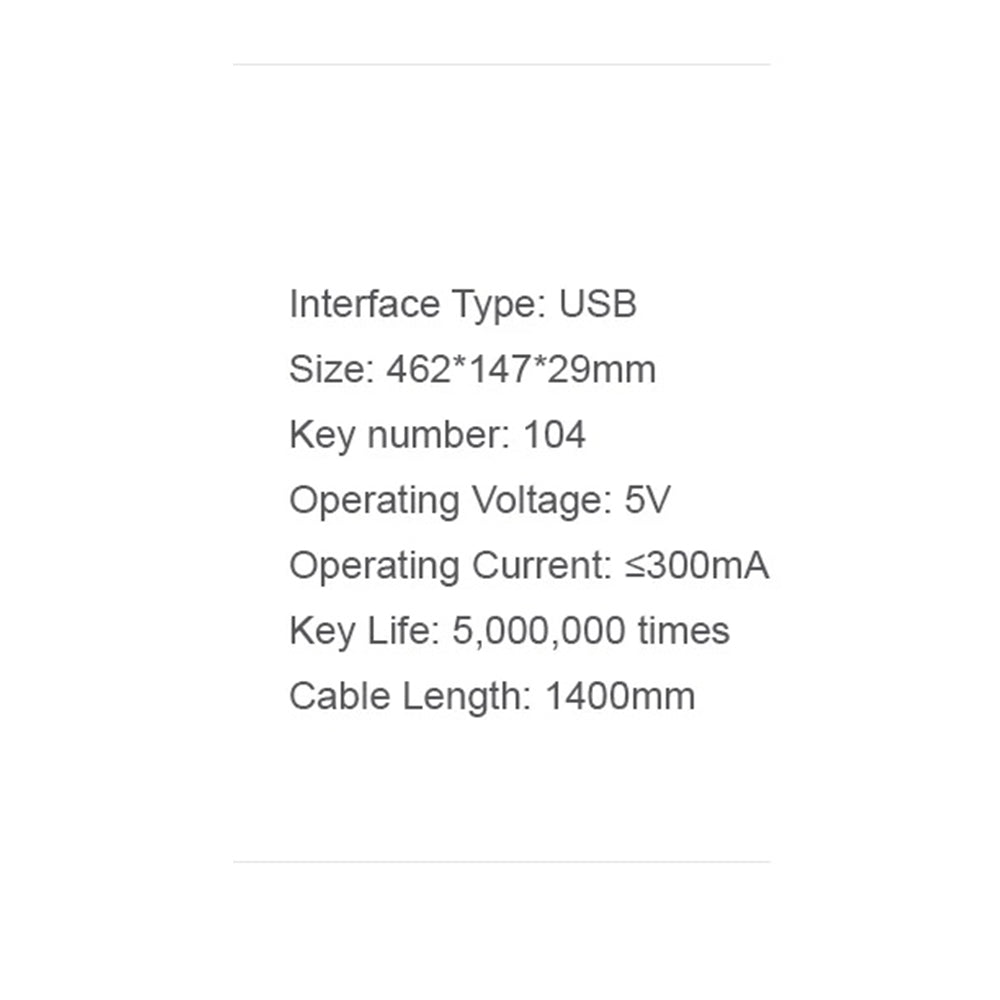 Tastiera Gaming HAVIT KB866L, RGB, 1.4m, Nera Rossa