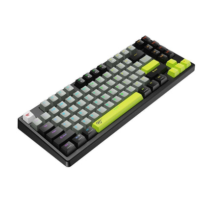 Tastiera Gaming HAVIT KB904L, RGB, 1.8m, Nero Verde