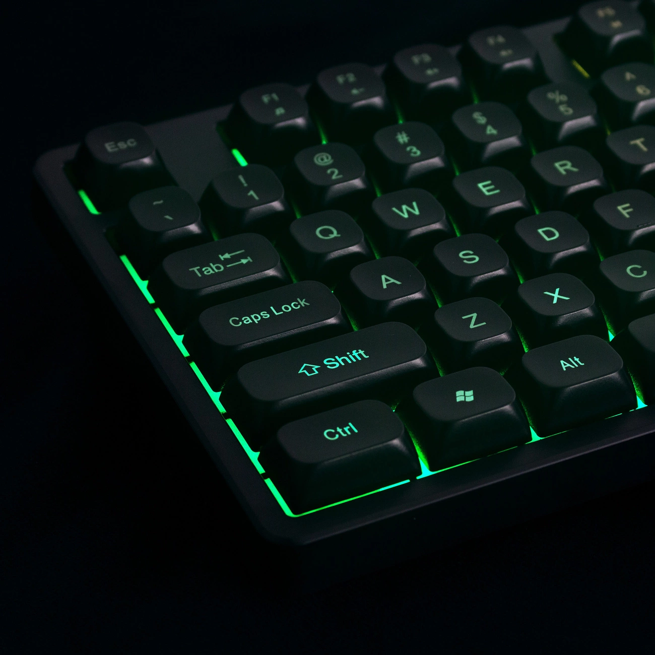 Tastiera Gaming Wired USB WZK WKG-200, RGB, 1,5m, Nera