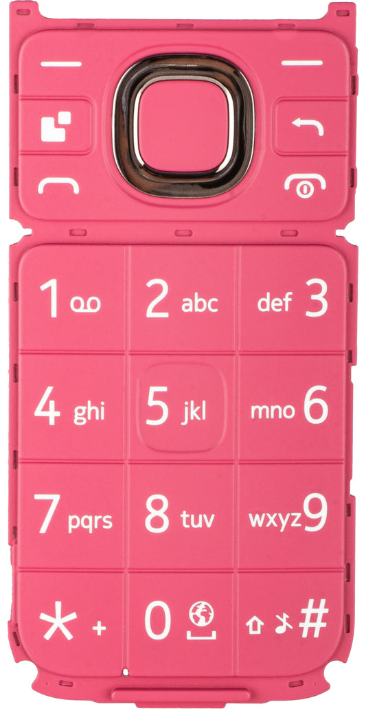 Tastiera Latina per HMD 2660 Flip, Rosso