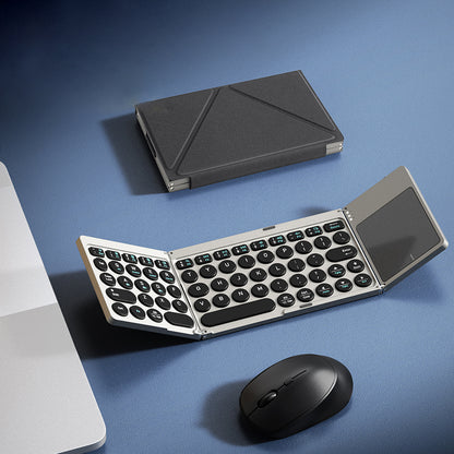 Tastiera Pieghevole Bluetooth DUX DUCIS, Nera