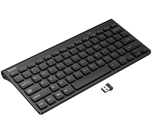 Tastiera Wireless HOCO GM70, Nera