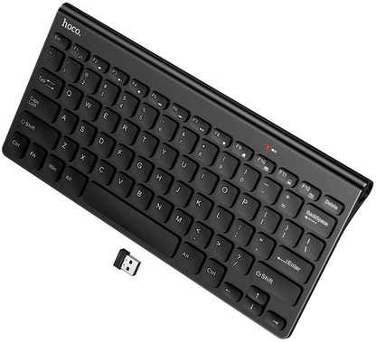 Tastiera Wireless HOCO GM70, Nera