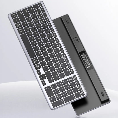 Tastiera Wireless UGREEN KU005, BT / Wi-Fi, Grigio