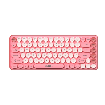 Tastiera Wireless XO Design KB-12, BT / Wi-Fi, Rosa