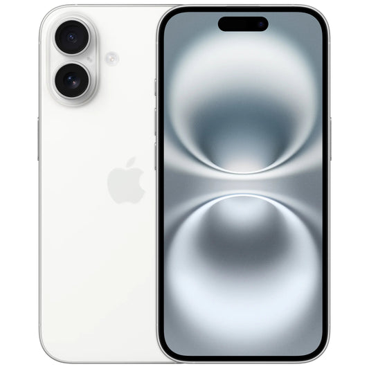 Telefono Mobile Apple iPhone 16, 128GB, Bianco MYE93ZD/A