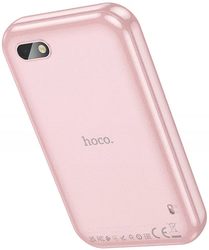 Telefono Cellulare HOCO Y102 Kids, 2G, Display 2.8 pollici, Rosa