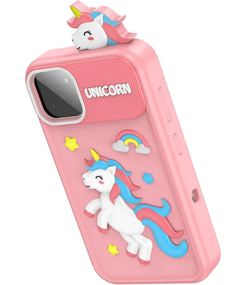 Telefono Mobile HOCO Y103 Kids, Display 2.8 pollici, Rosa