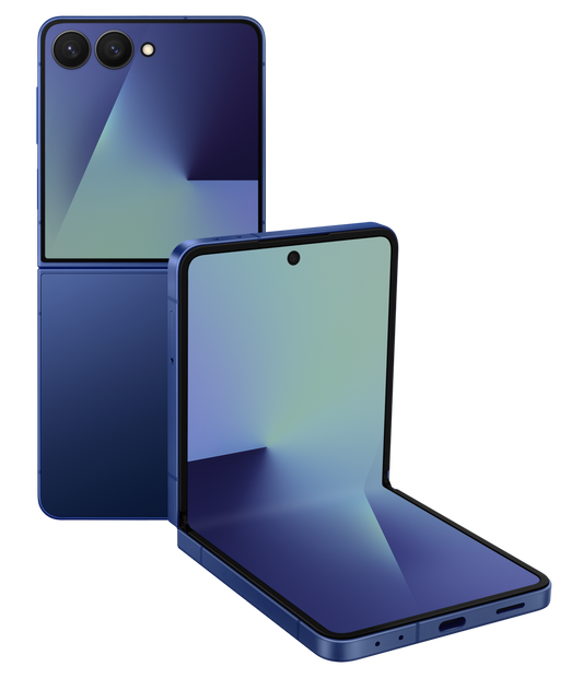 Telefono Mobile Samsung Galaxy Z Flip7, 512GB, 12GB, Blue Shadow EU SM-F766BDBHEUE