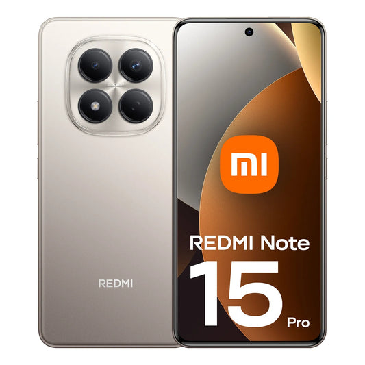 Telefono Mobile Xiaomi Redmi Note 15 Pro 4G, 256GB, 8GB, Titanium MZB0MGWEU