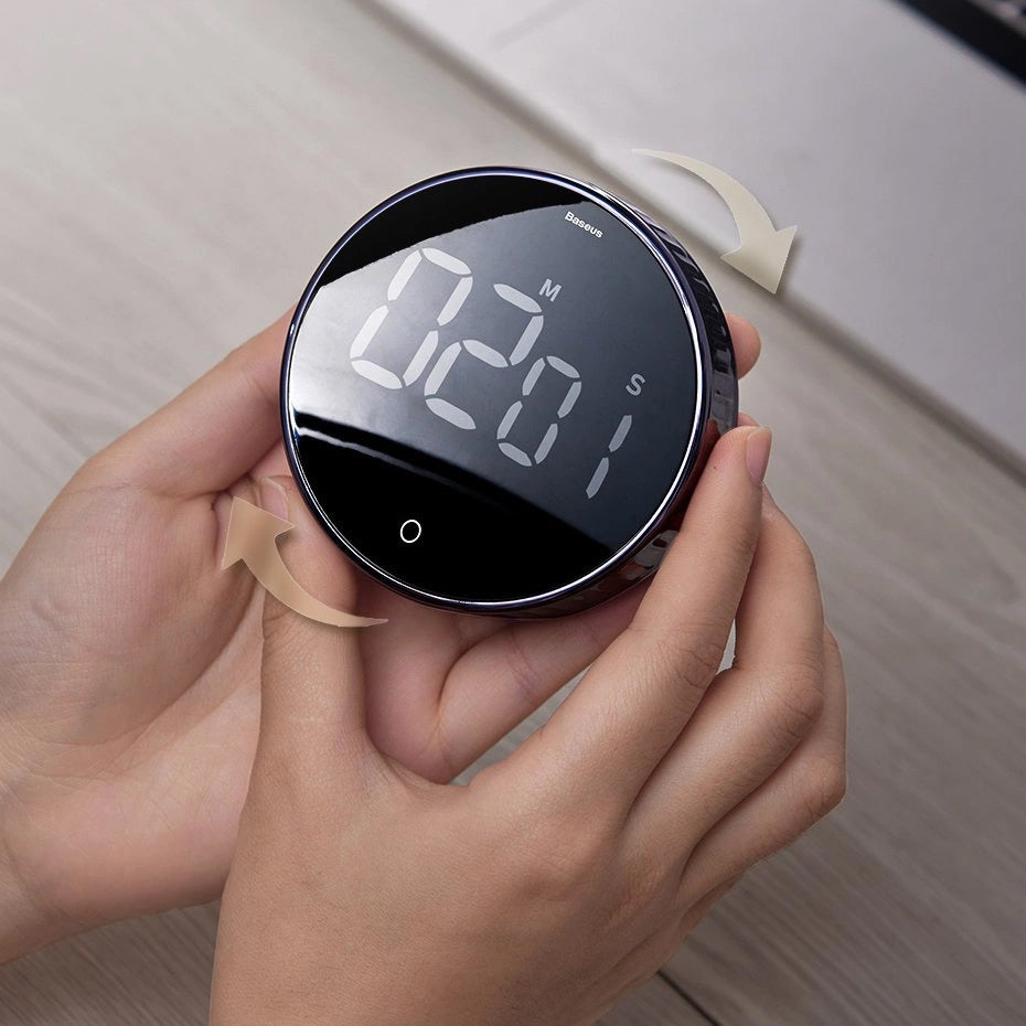 Timer Temporizzatore Baseus Heyo Rotation, Nero ACDJS-01