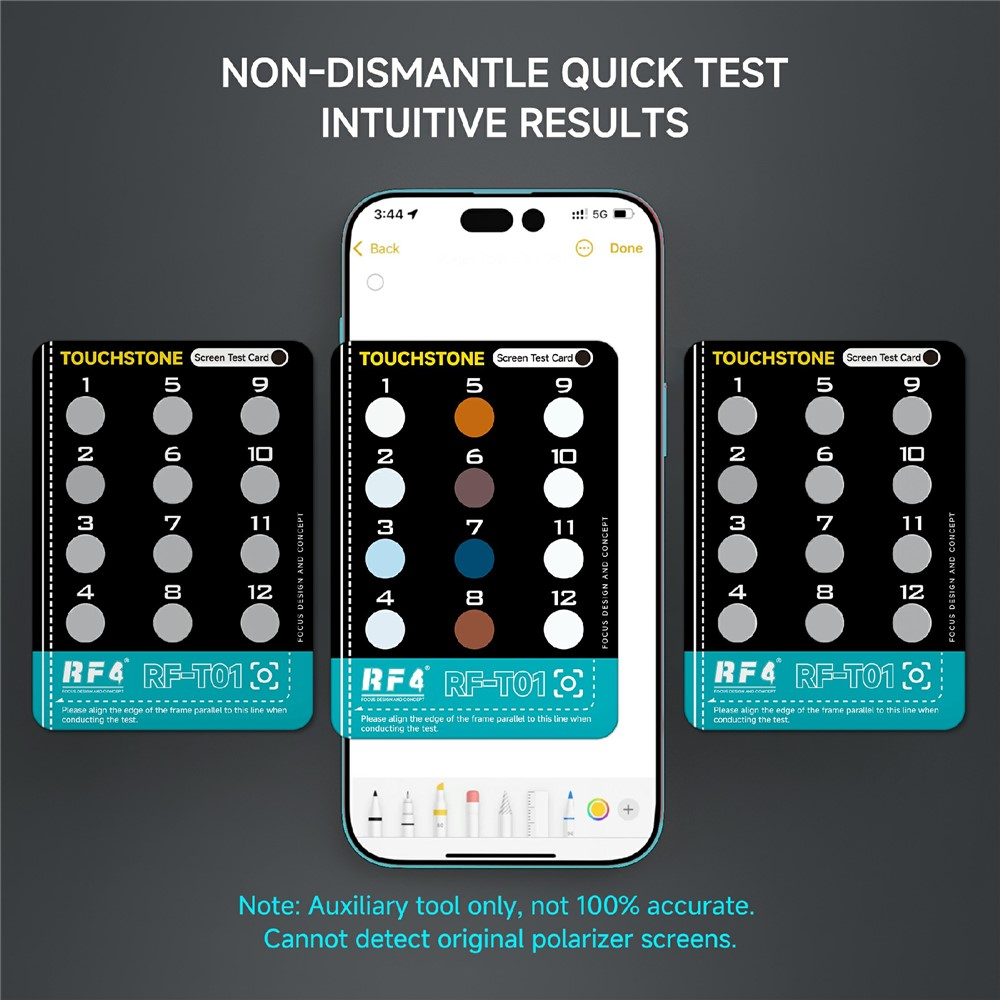 Tester Polarizzazione Display RF4 RF-T01 per Apple iPhone 12 - 17 Series
