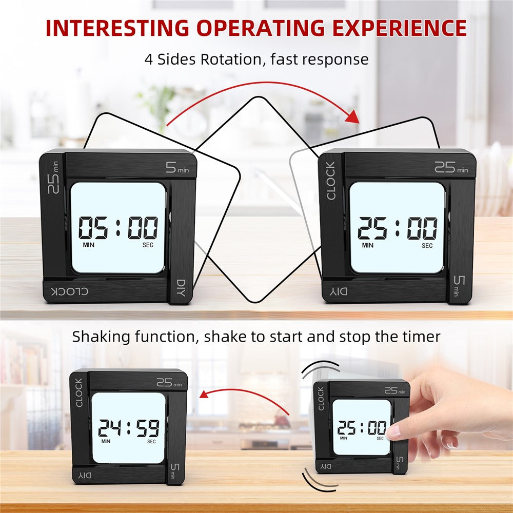 Timer Temporizzatore OEM EN7019 Flip, Nero
