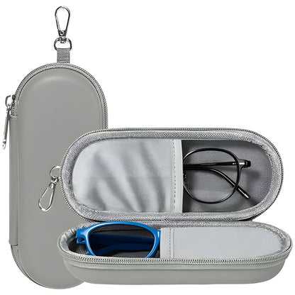 Custodia per Occhiali Techsuit ETJ3, 165mm x 65mm x 40mm, Grigio