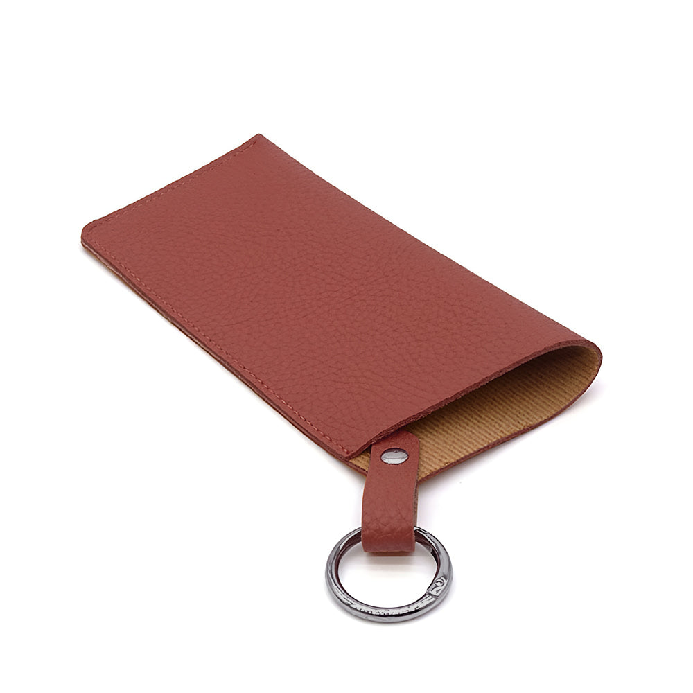 Custodia per Occhiali Techsuit ETN6, 175mm x 85mm, Marrone Rossiccio