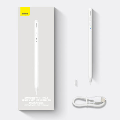 Penna a sfioramento Baseus Smooth Writing Serie 2 per Apple iPad, versione attiva, bianco SXBC060402