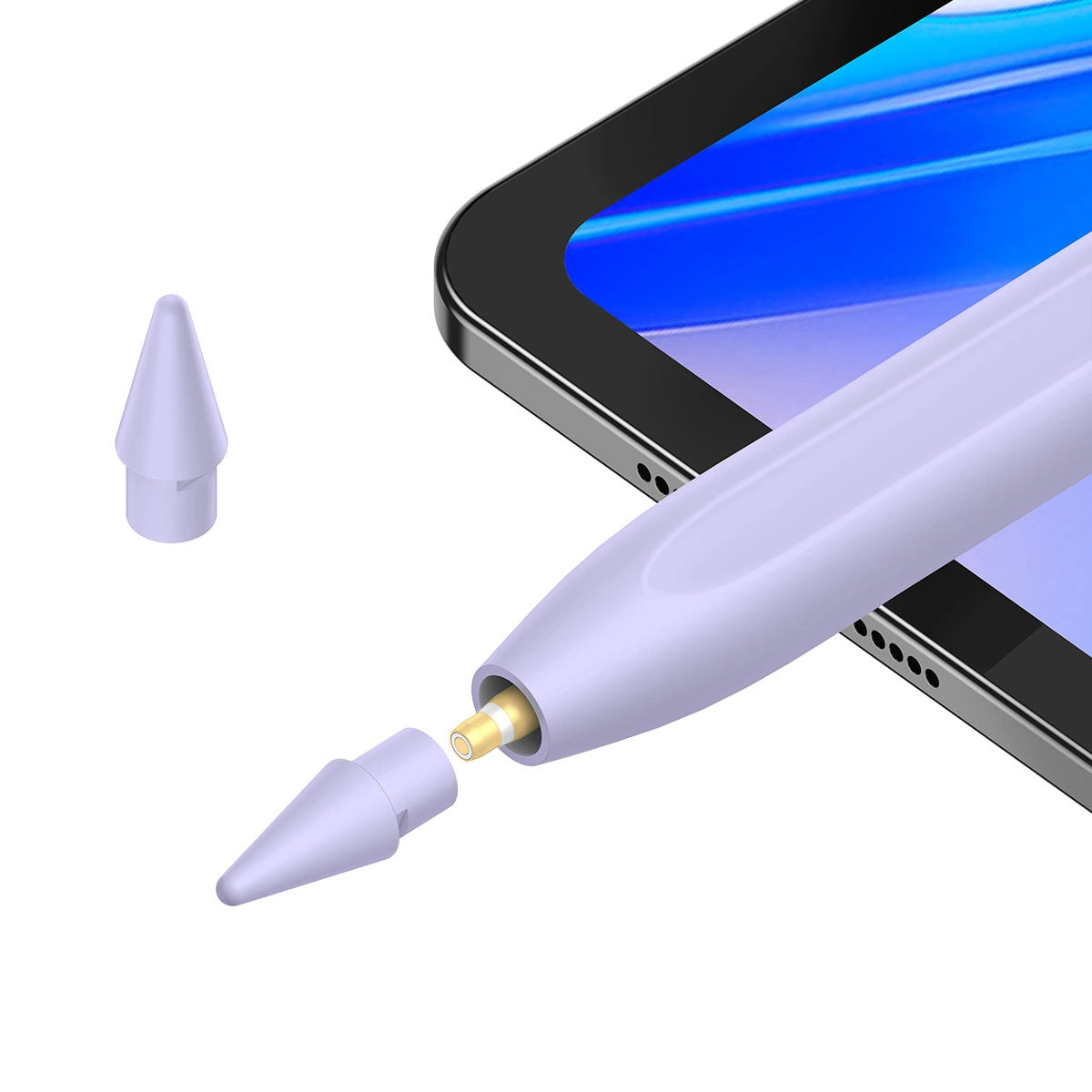 Touch Pen Baseus Smooth Writing 2 Series per Apple iPad, Versione Wireless Attiva, Viola SXBC060105