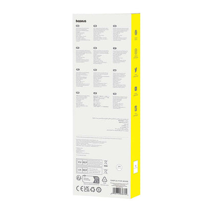 Touch Pen Baseus Smooth Writing per Apple iPad, Versione Wireless & Wired Attiva, Bianco C40169009123-00