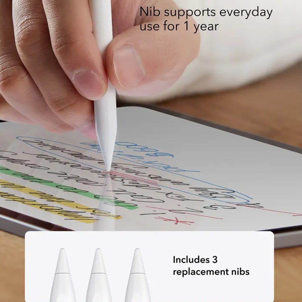 ESR Touch Pen for Apple iPad, Active Version, White