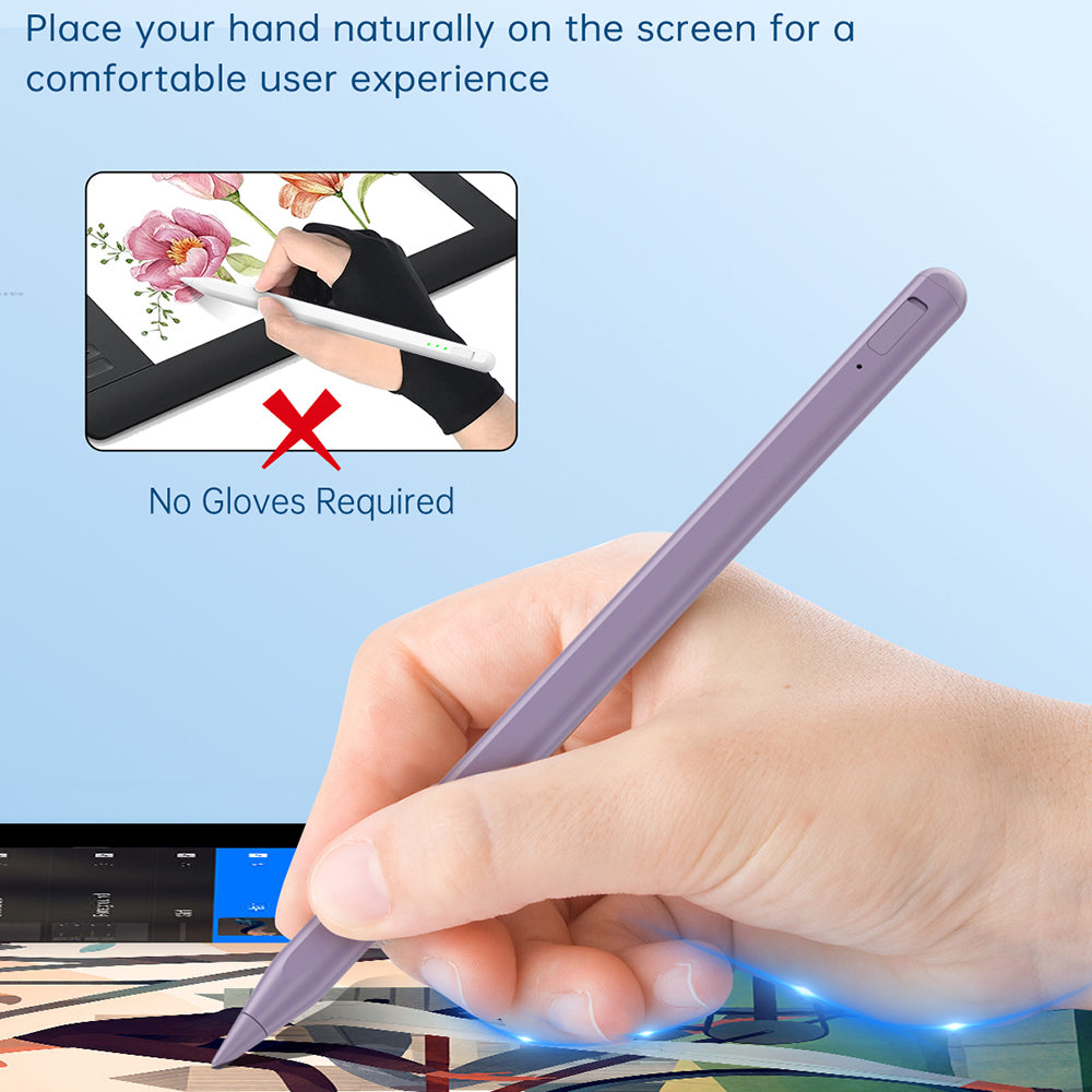 Touch Pen Techsuit AC10SH per Apple iPad, Versione Attiva, Rosa Chiaro