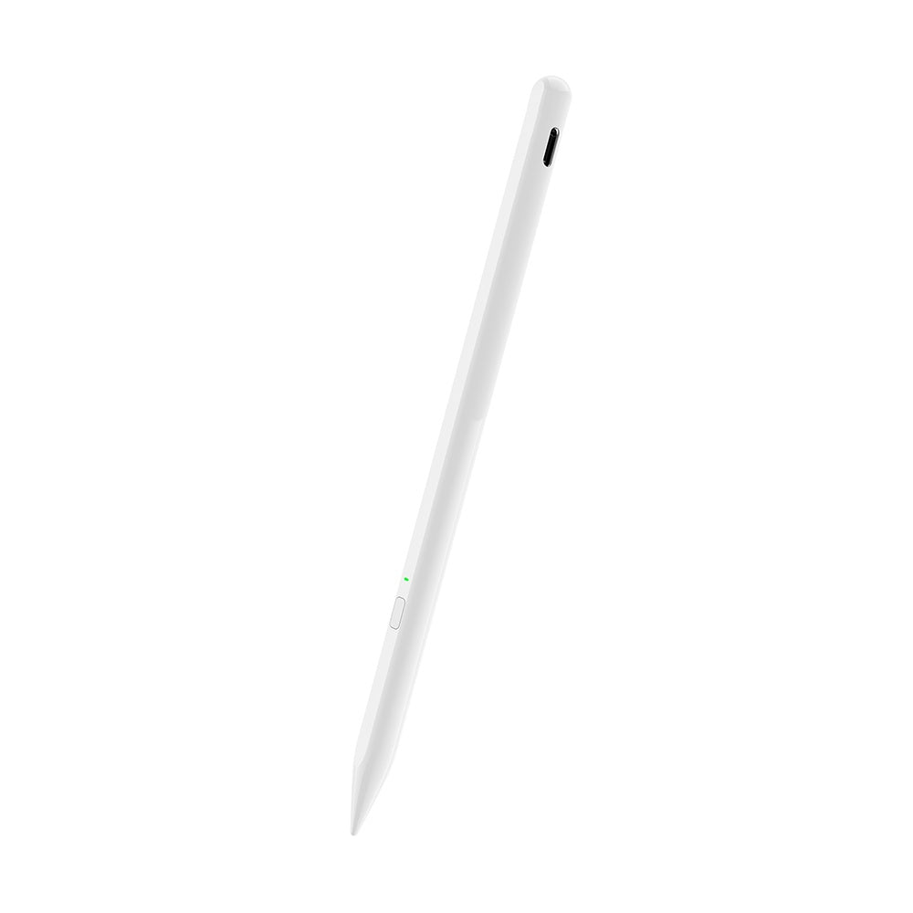 Touch Pen Techsuit AX10 per Apple iPad, Versione Attiva, Bianco
