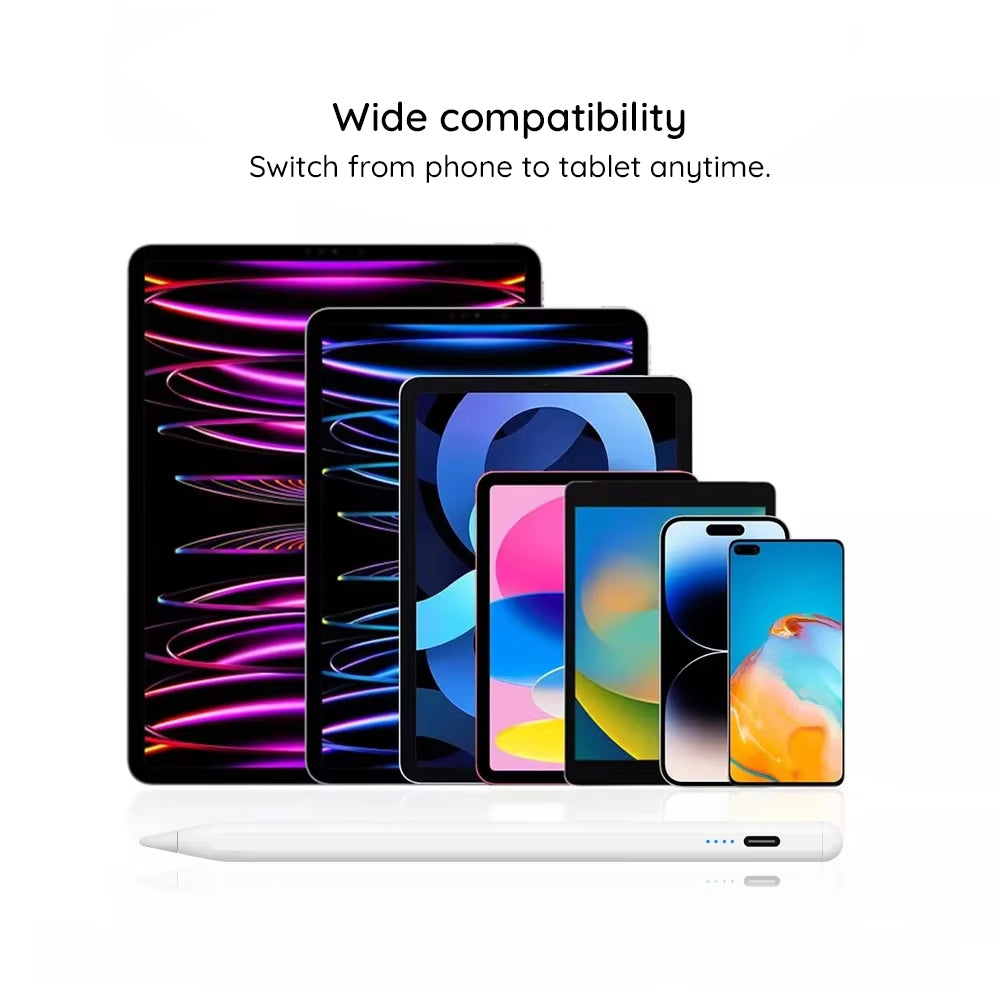 Touch Pen Techsuit T1, Versione Attiva, Bianco