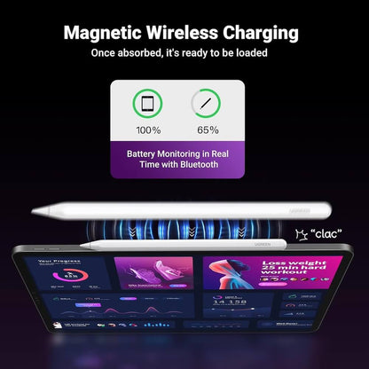 Touch Pen UGREEN per Apple iPad, Versione Attiva, Bianco