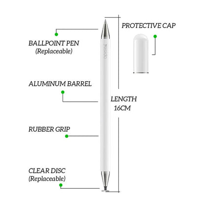 Touch Pen Yesido ST04, 2in1, White