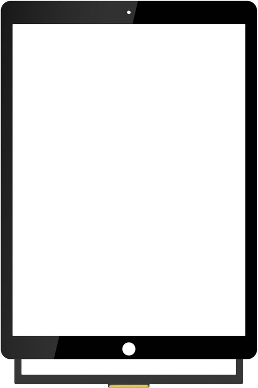 Touchscreen Forward Guard OCA per Apple iPad Pro 12.9 (2017), Nero