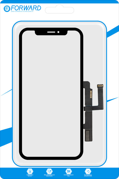 Touchscreen Forward Guard OCA per Apple iPhone 11, Nero