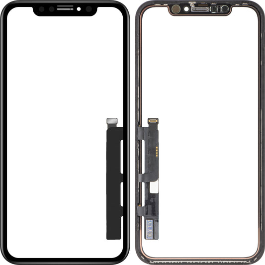 Touchscreen Forward Guard OCA per Apple iPhone XR, Versione IC, Nero