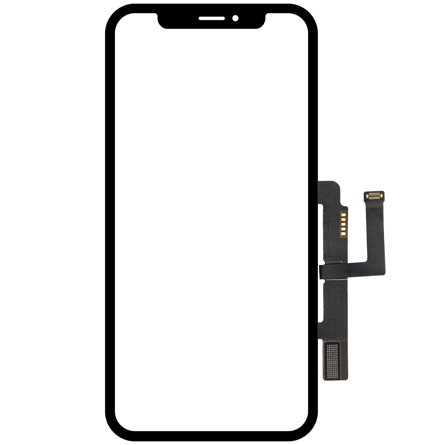 Touchscreen Forward Guard OCA per Apple iPhone 11, Nero