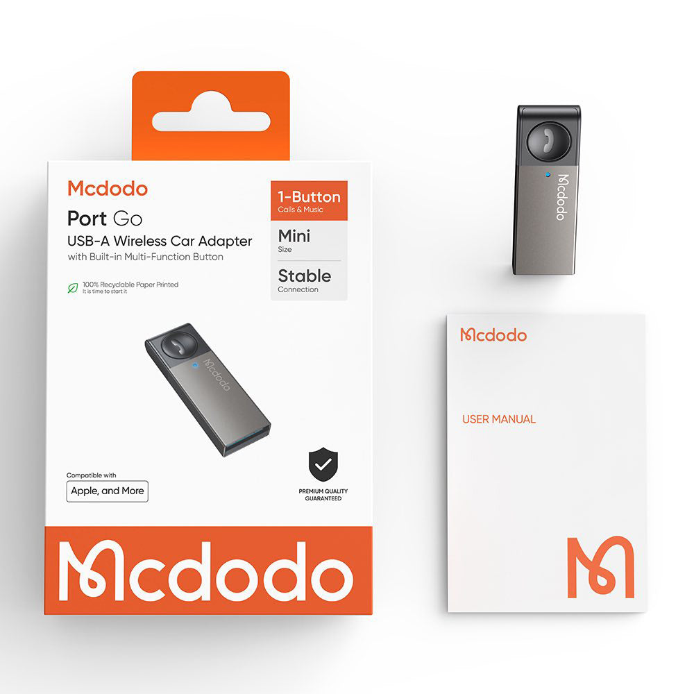 Ricevitore Bluetooth McDodo OT-8250