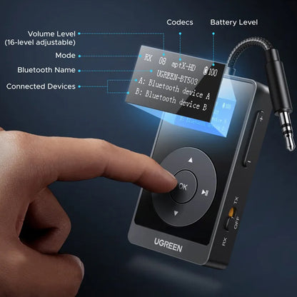 Trasmettitore / Ricevitore Bluetooth UGREEN BT503 (45492)