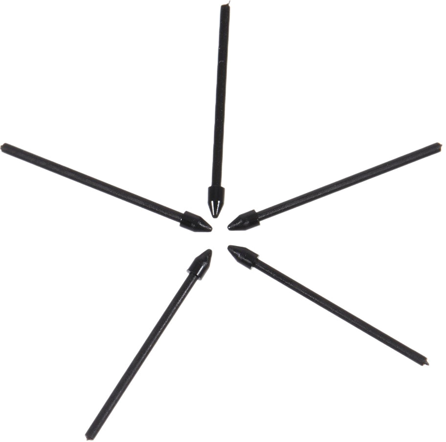 Punta Touch Pen OEM per Samsung Galaxy S24 Ultra S928 / S23 Ultra S918 / S22 Ultra 5G S908 / S21 Ultra 5G G998, Set da 5 pezzi, Nero