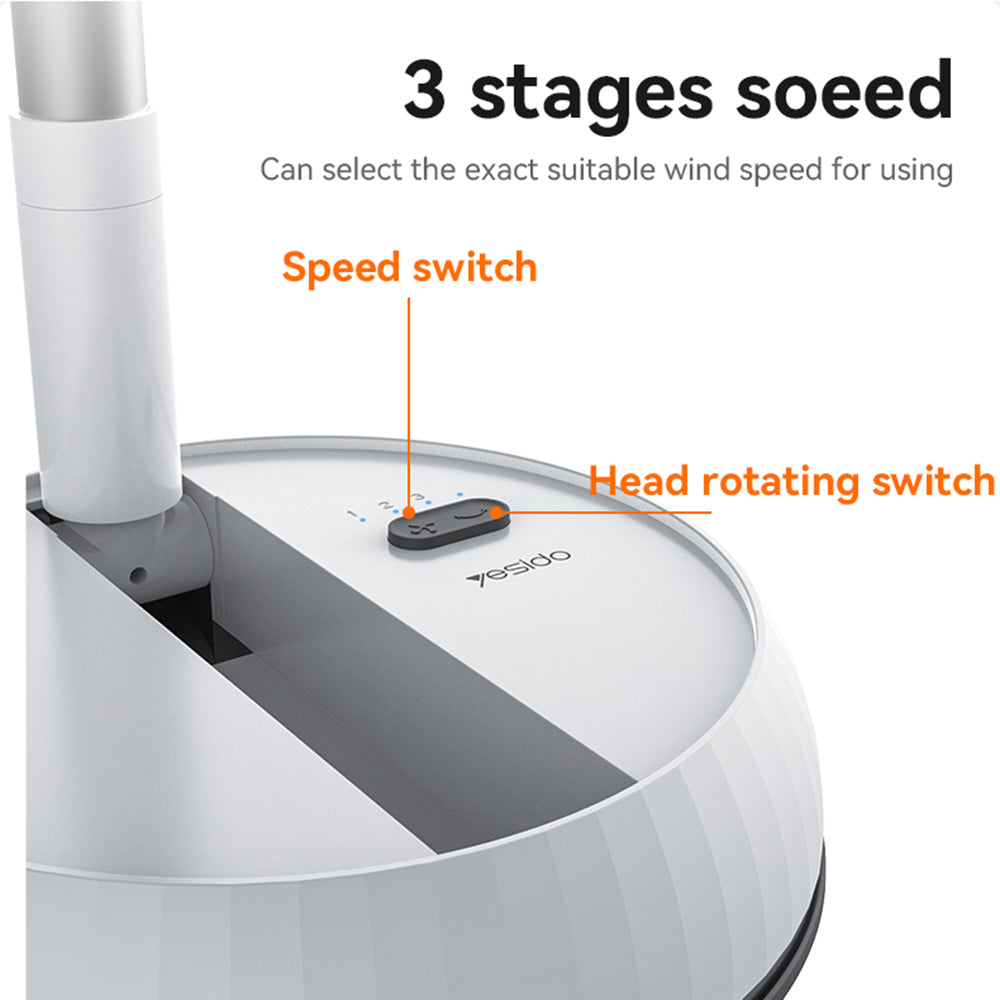 Ventilatore da Pavimento Yesido YF11, Bianco
