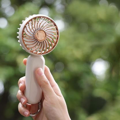 Ventilatore Portatile Techsuit A217, Rosa