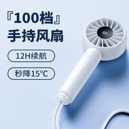 Ventilatore Portatile Techsuit CT-110, Blu